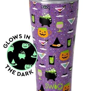 Halloween Swig Glow-in-the-Dark Tumbler - Purple